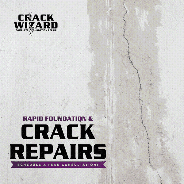 Crack Wizard foundation and basement crack repair