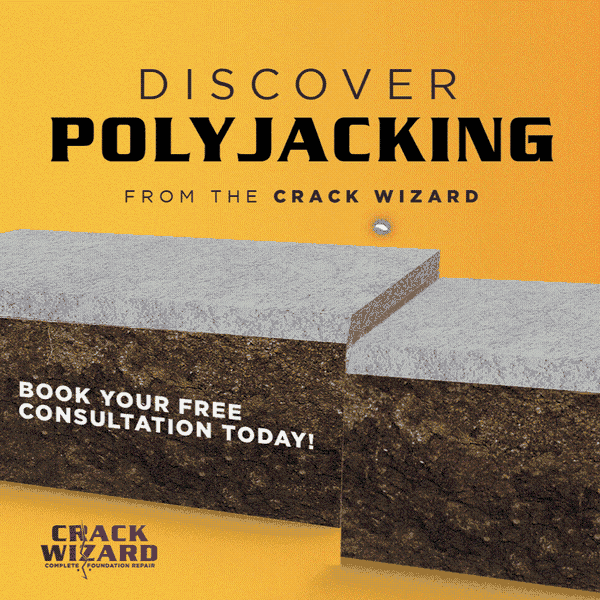 Polyjacking and concrete lifting by Crack Wizard